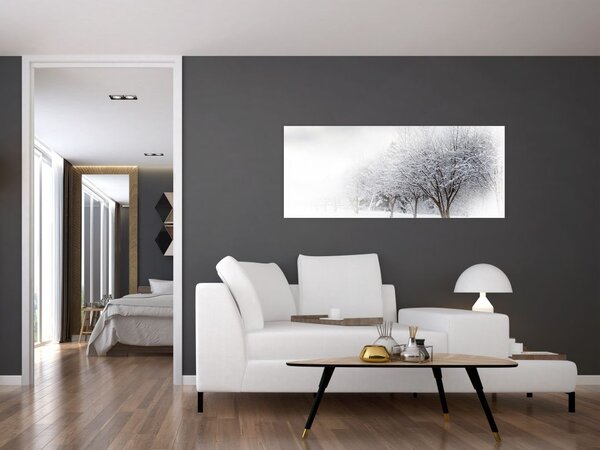 Slika - Zimska ulica (120x50 cm)