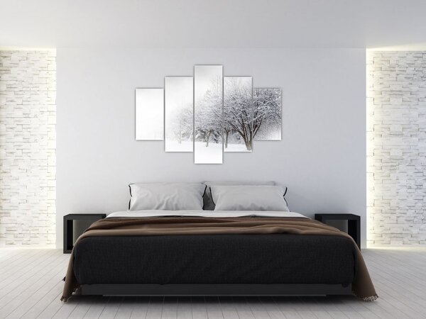 Slika - Zimska ulica (150x105 cm)