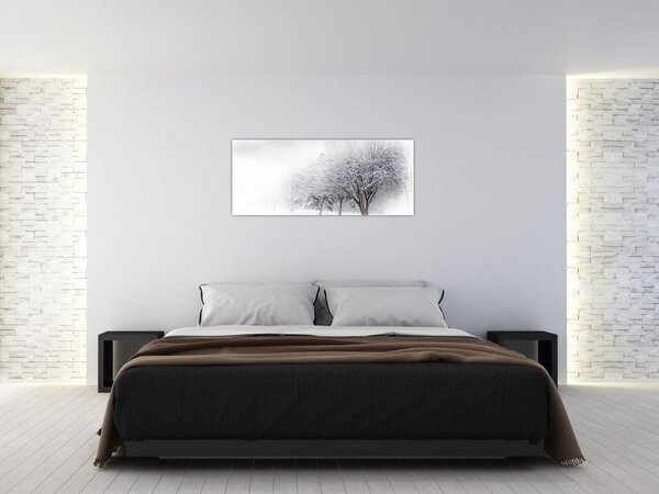Slika - Zimska ulica (120x50 cm)