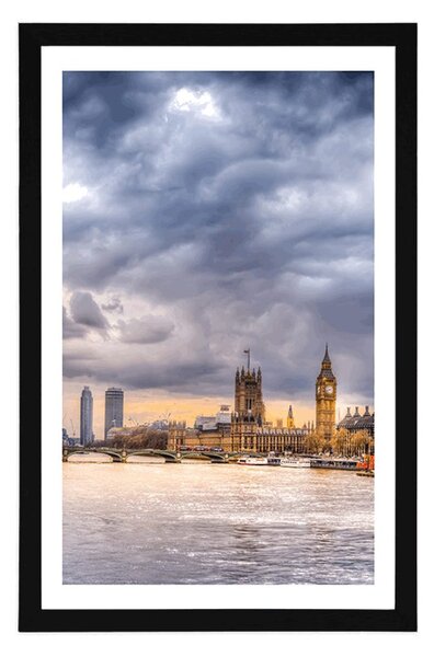 Plakat s paspartuom jedinstven London