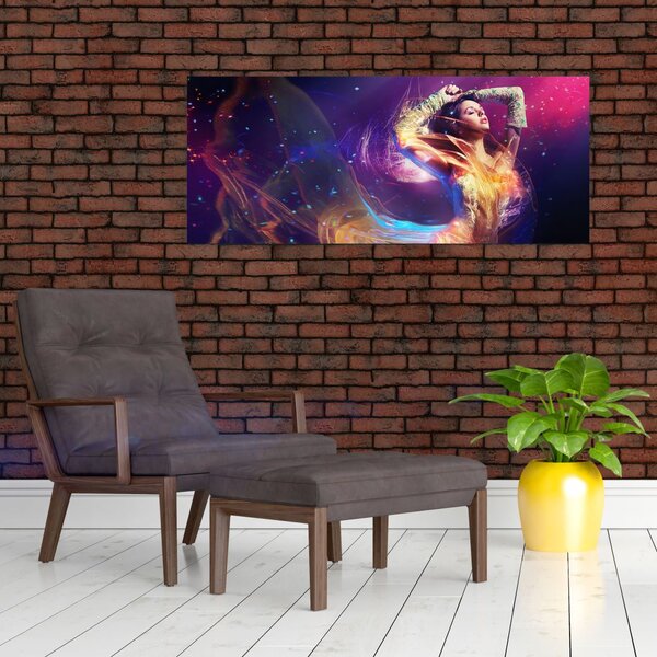 Podoba mistične ženske (120x50 cm)