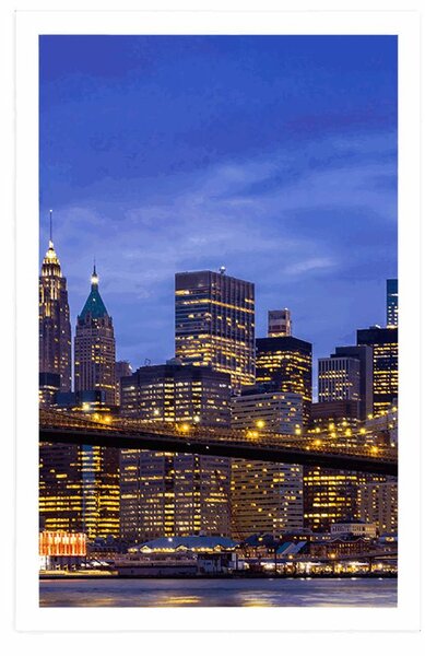 Plakat most u Brooklynu