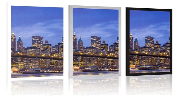 Plakat most u Brooklynu