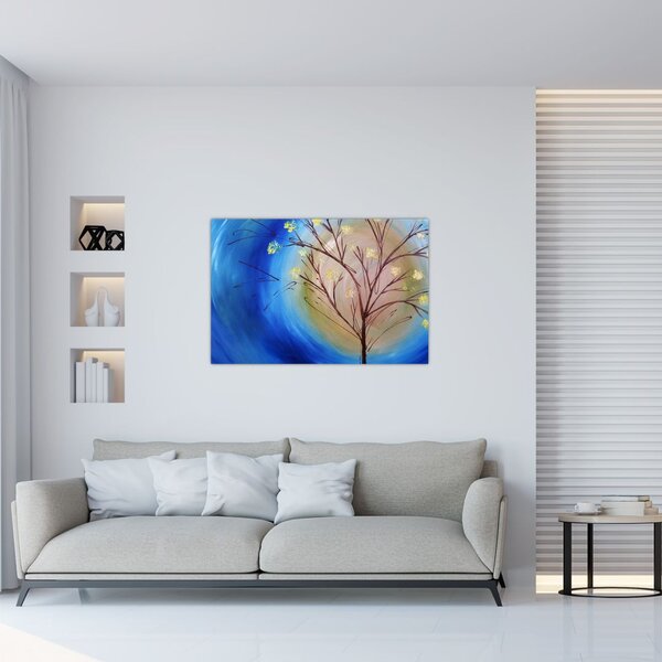 Slika - Drevo, ki pokriva sonce (90x60 cm)