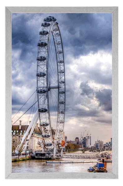 Plakat jedinstven London i rijeka Temza
