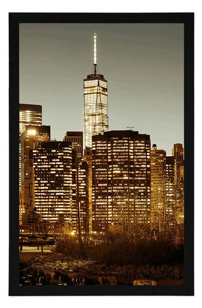 Plakat centar New Yorka