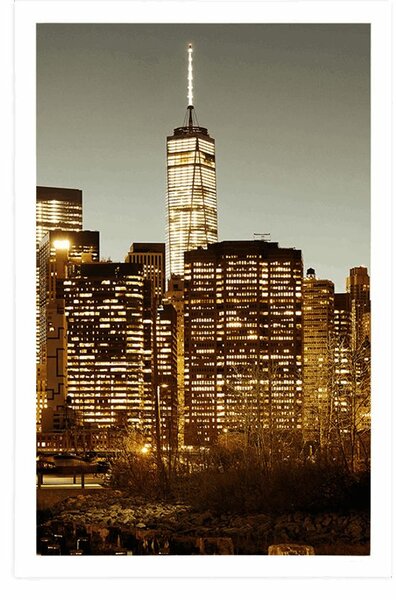 Plakat centar New Yorka