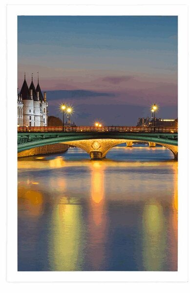 Plakat noćni Pariz