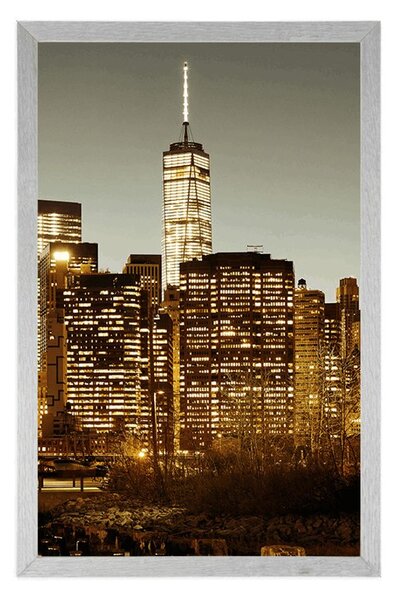 Plakat centar New Yorka