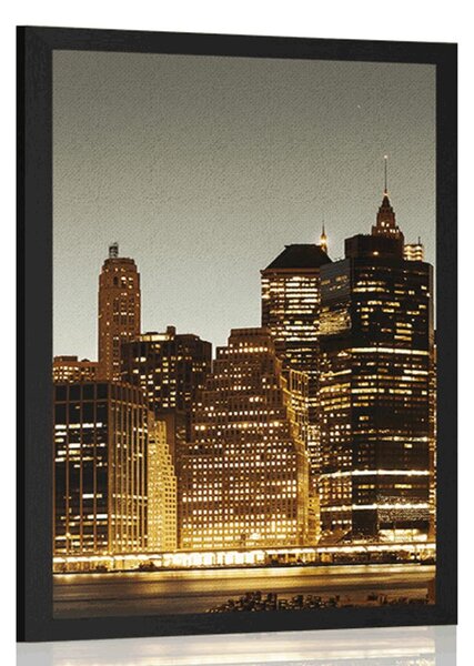 Plakat noćni New York