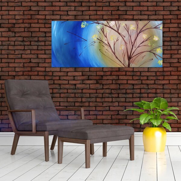 Slika - Drevo, ki pokriva sonce (120x50 cm)