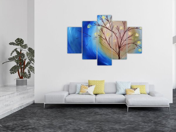 Slika - Drevo, ki pokriva sonce (150x105 cm)
