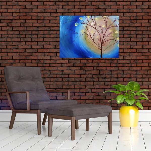 Slika - Drevo, ki pokriva sonce (70x50 cm)