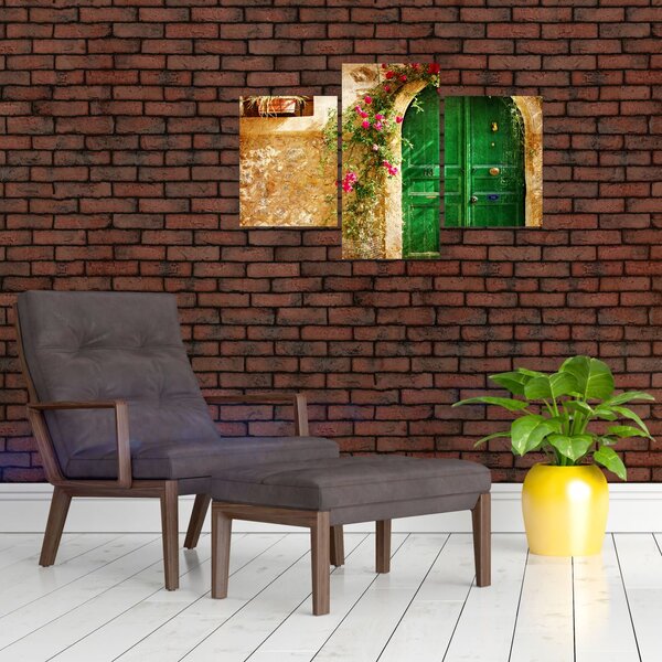 Slika starih vrat (90x60 cm)