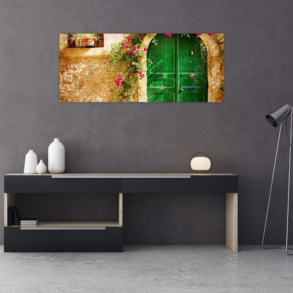 Slika starih vrat (120x50 cm)