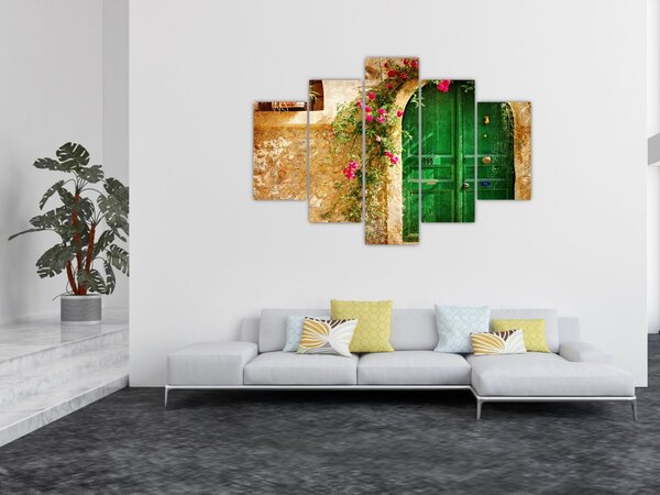 Slika starih vrat (150x105 cm)