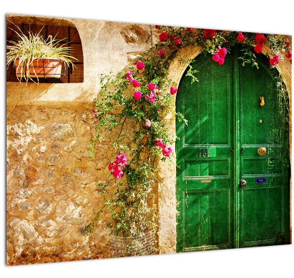 Slika starih vrat (70x50 cm)