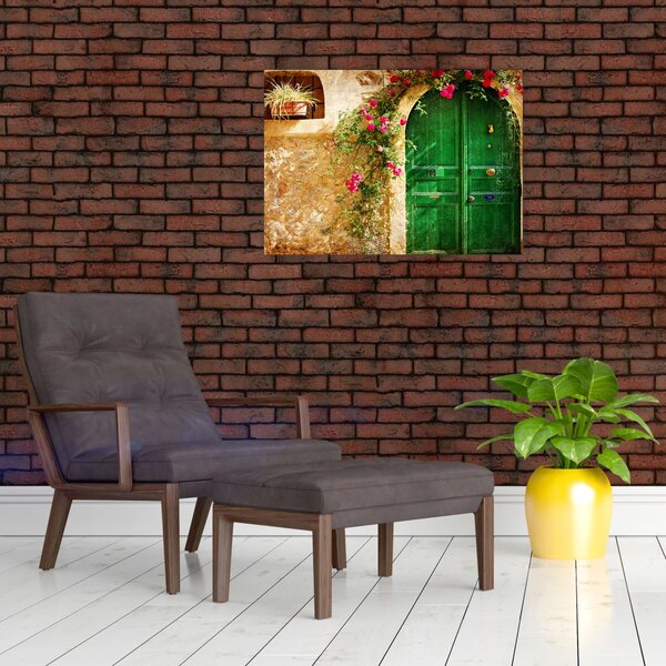 Slika starih vrat (70x50 cm)