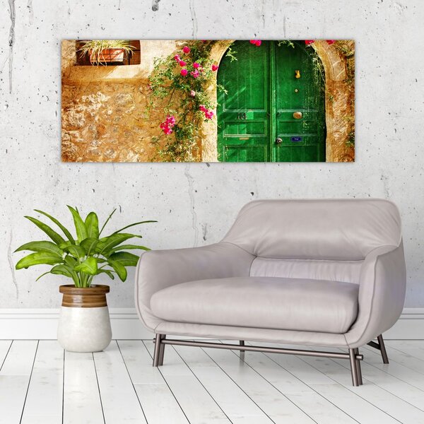 Slika starih vrat (120x50 cm)