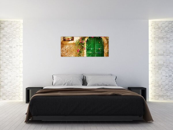 Slika starih vrat (120x50 cm)