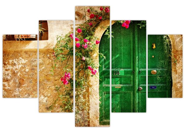 Slika starih vrat (150x105 cm)