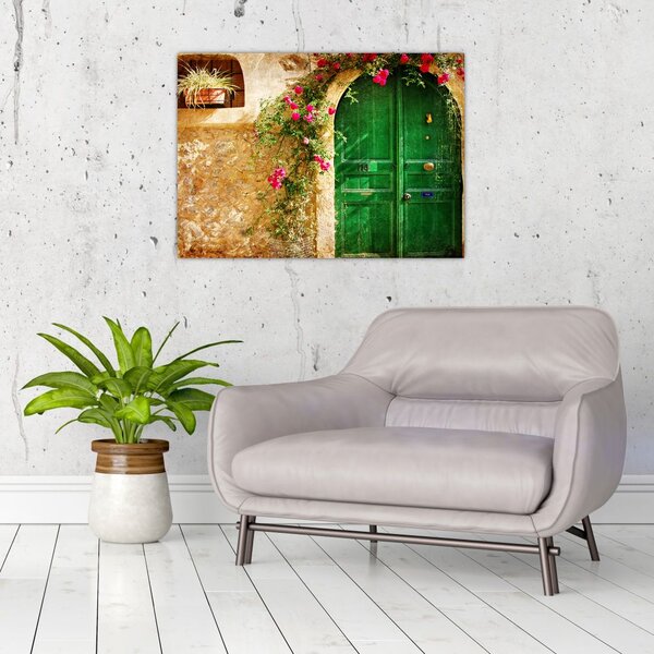 Slika starih vrat (70x50 cm)