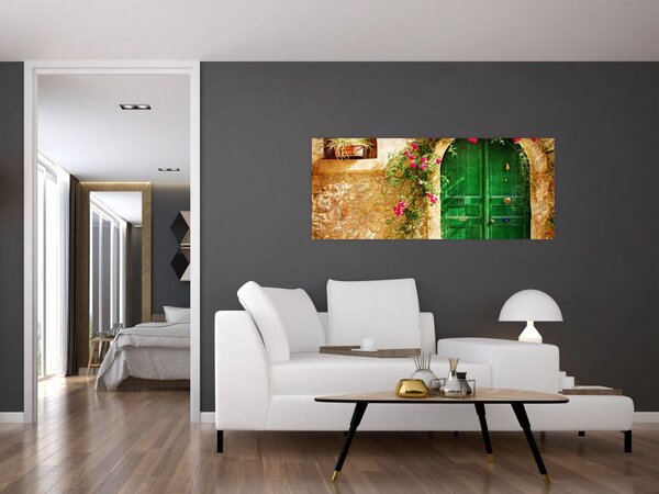 Slika starih vrat (120x50 cm)