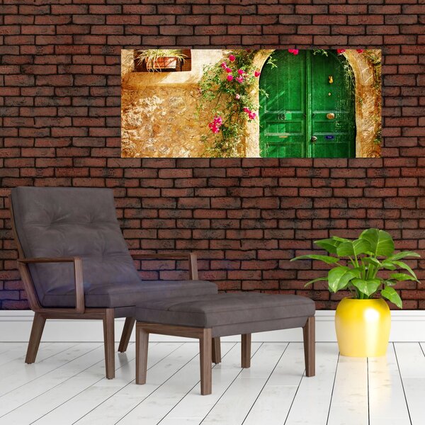 Slika starih vrat (120x50 cm)