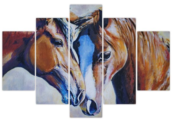 Slika - Zaljubljeni konji (150x105 cm)
