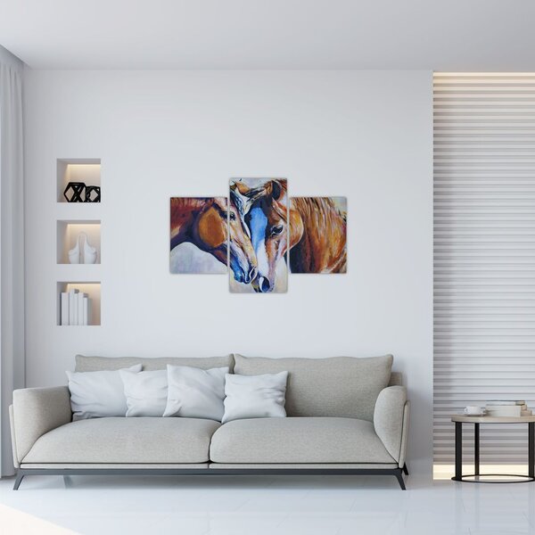 Slika - Zaljubljeni konji (90x60 cm)