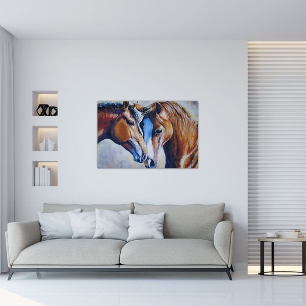 Slika - Zaljubljeni konji (90x60 cm)