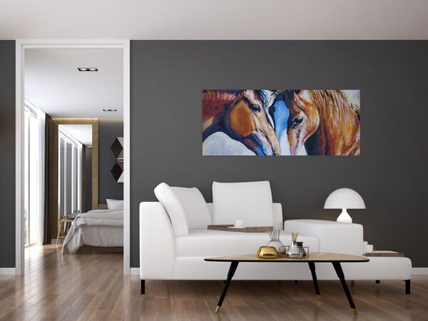 Slika - Zaljubljeni konji (120x50 cm)