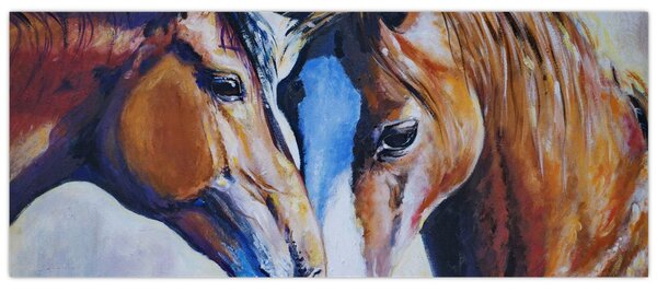 Slika - Zaljubljeni konji (120x50 cm)