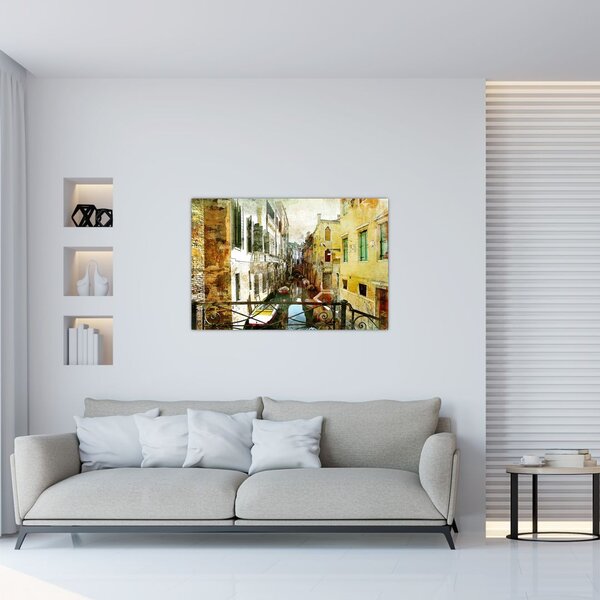 Slika - Aleja v Benetkah (90x60 cm)