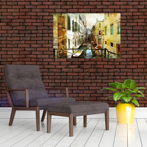 Slika - Aleja v Benetkah (90x60 cm)