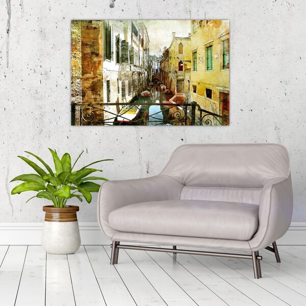 Slika - Aleja v Benetkah (90x60 cm)