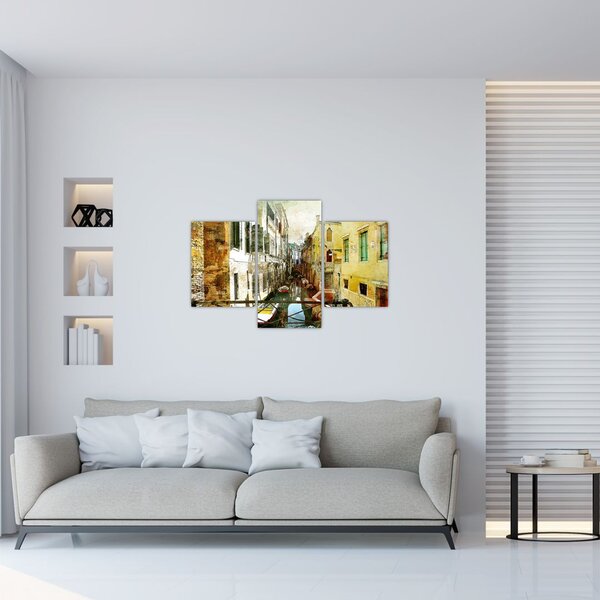 Slika - Aleja v Benetkah (90x60 cm)