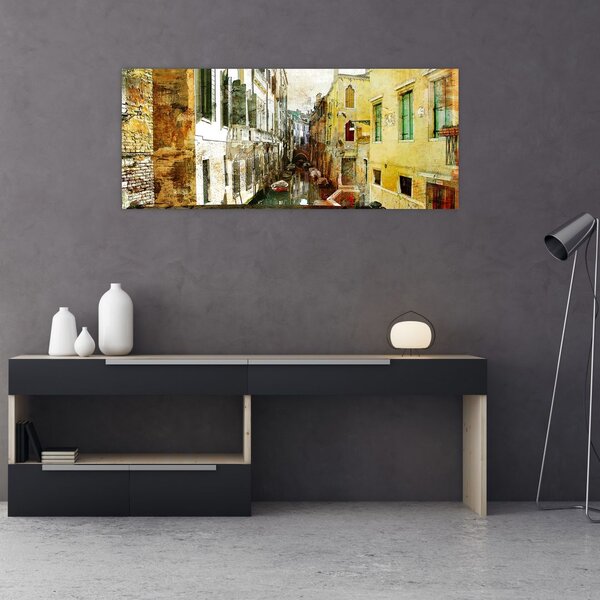Slika - Aleja v Benetkah (120x50 cm)