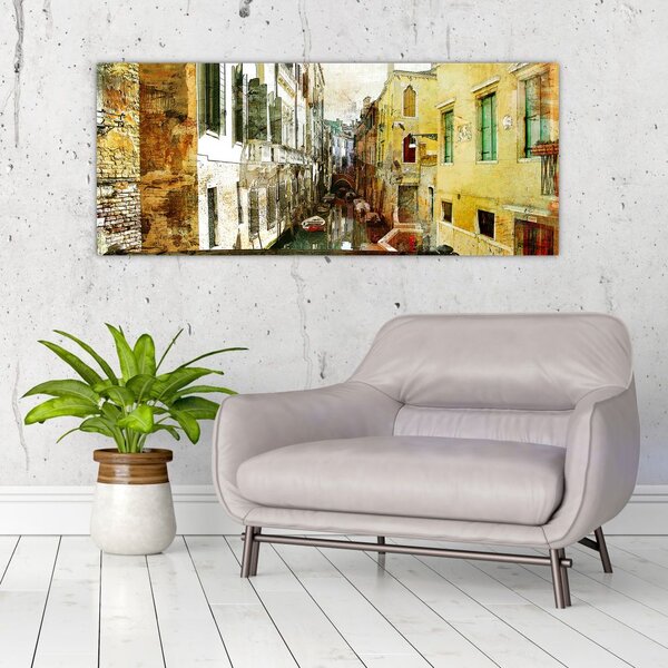 Slika - Aleja v Benetkah (120x50 cm)