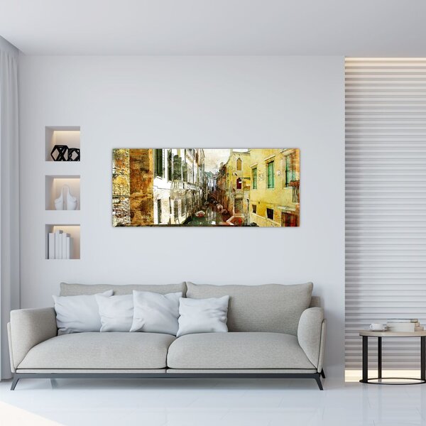 Slika - Aleja v Benetkah (120x50 cm)