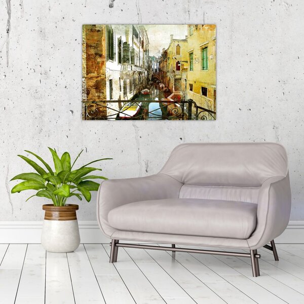 Slika - Aleja v Benetkah (70x50 cm)