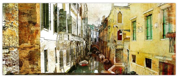 Slika - Aleja v Benetkah (120x50 cm)
