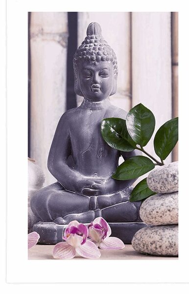 Plakat s paspartuom wellness Buddha