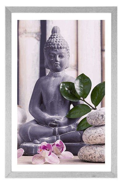 Plakat s paspartuom wellness Buddha