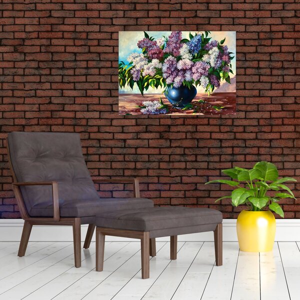 Slika - Šopek lila (70x50 cm)