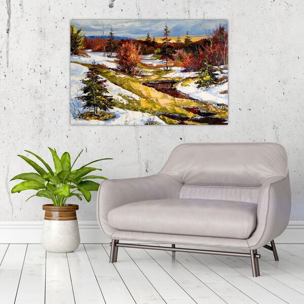 Slika - Prihod pomladi (90x60 cm)