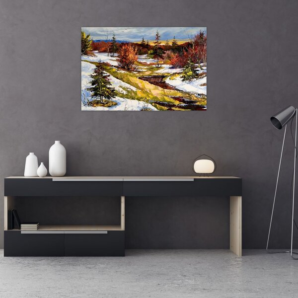 Slika - Prihod pomladi (90x60 cm)