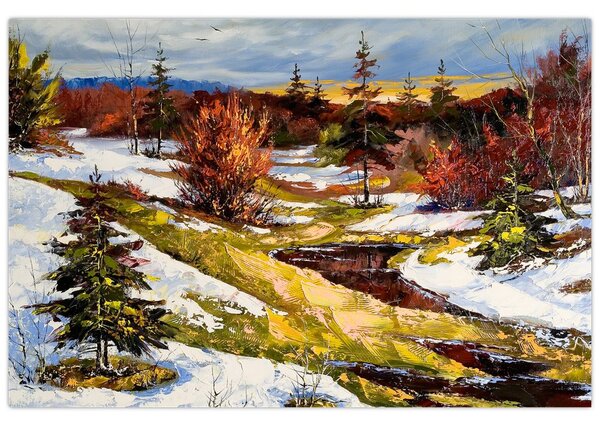 Slika - Prihod pomladi (90x60 cm)