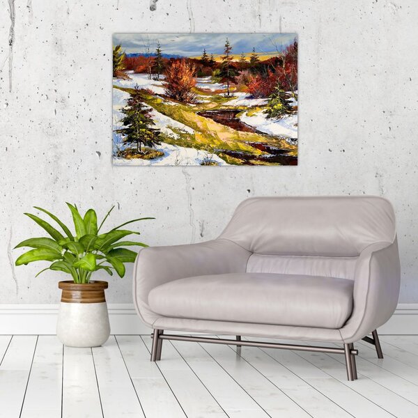 Slika - Prihod pomladi (70x50 cm)