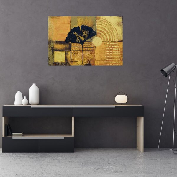 Slika - list ginka (90x60 cm)